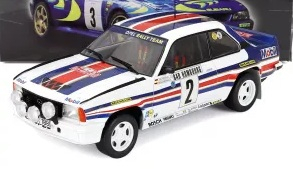 Opel Ascona 400 #2 W.Röhrl/C.Geistdorfer Winner Rally Monte Carlo 1982 night version 1:18 Altaya