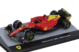 Ferrari F1-75 #16 C.Leclerc Pole Position and 2nd Monza Italy GP 2022 1:43 Altaya