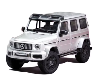 Mercedes-Benz AMG G63 4×4 W463 platinum magno 1:64 KengFai