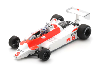 McLaren M30 #8 Alain Prost 6th Dutch GP 1980 1:43 Spark
