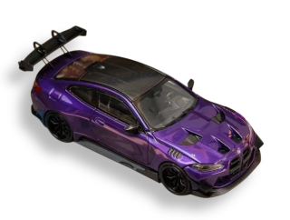 BMW M4 G82 purple 1:64 Street Weapon