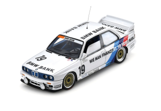 BMW M3 E30 Linder M Team #19 A.Heger/F.Schmickler/J.Winkelhock Winner 24H Nürburgring 1990 1:43 Spark