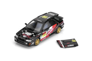 Subaru Impreza VI WRX STi SW Station Wagon #77 Cusco Livery 2003 black 1:64 Motorhelix