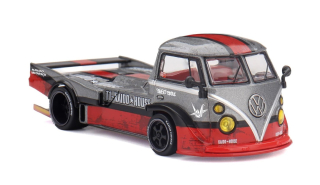 Volkswagen T1 Pickup Street Battle Spec V1 1972 grey/red 1:64 Mini GT