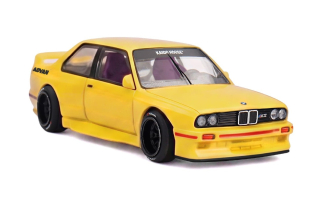 BMW M3 (E30) Kaido GT V3 1989 yellow 1:64 Mini GT