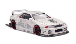 Nissan Skyline GTR (R32) SERI V1 1989 white 1:64 Mini GT