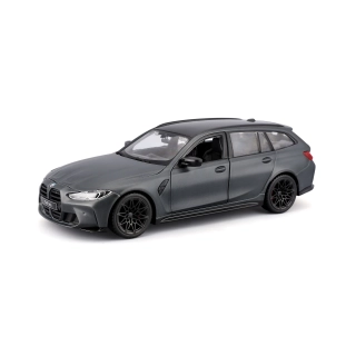 BMW M3 Touring 2023 matt grey 1:24 Bburago