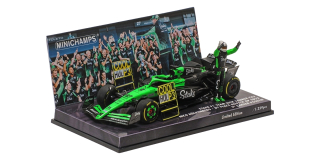 Stake F1 Team Kick Sauber C45 #21 N.Huelkenberg 3rd Silverstone GP 2025 1st Career Podium 1:43 Minichamps