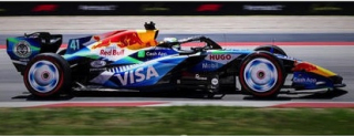 Visa Cash App Racing Bulls F1 Team VCARB 03 #41 Arvid Lindblad Spanish GP 2026 1:43 Spark