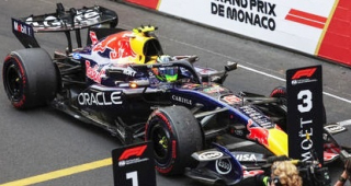 Oracle Red Bull Racing RB22 #6 Isack Hadjar 3rd Monaco GP 2026 with Number Board 1:43 Spark