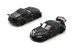 Toyota Supra A90 DARWIN PRO midnight black 1:64 Inno Models