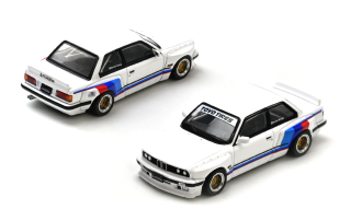 BMW E30 Pandem Rocket Bunny white 1:64 Inno Models