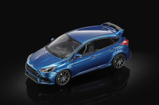 Ford Focus RS 2018 liquid blue 1:64 SunStar