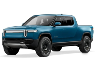 Rivian R1T 2025 blue 1:18 Maisto