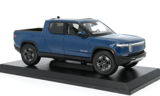 Rivian R1T 2025 blue 1:18 Maisto