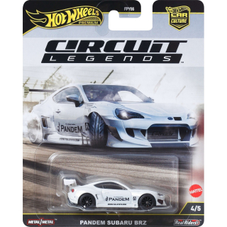 Pandem Subaru BRZ *Circuit Legends* white 1:64 HotWheels