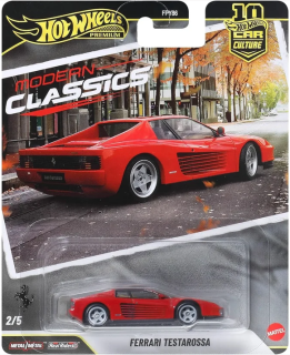 Ferrari Testarossa *Modern Classics* red 1:64 HotWheels