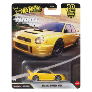 Subaru Impreza WRX *Thrill Climbers* yellow 1:64 HotWheels