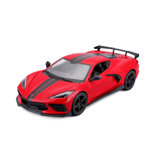 Chevrolet Corvette Stingray (C8) 2020 red 1:24 Maisto