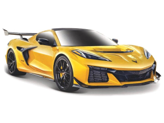Chevrolet Corvette ZR1 Coupe 2024 yellow 1:24 Maisto