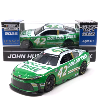 Toyota Camry XSE #42 John Hunter Nemechek *Dollar Tree* 2026 white/green 1:64 Action Racing