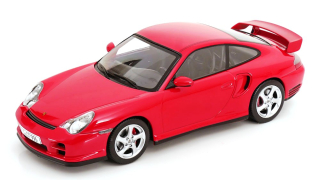 Porsche 911 996 GT2 2001 red 1:18 KK Scale