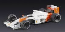 McLaren F1 MP4/5 Honda #1 Ayrton Senna Winner Monaco GP 1989 with Pilot Figure 1:18 GP Replicas