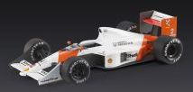 McLaren F1 MP4/5 Honda #2 Alain Prost World Champion Winner Monza Italy GP 1989 with Pilot Figure 1:18 GP Replicas