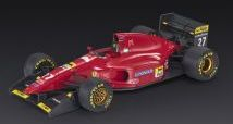Ferrari F1 412 T1 #27 Jean Alesi 5th Monaco GP 1994 with Pilot Figure 1:18 GP Replicas