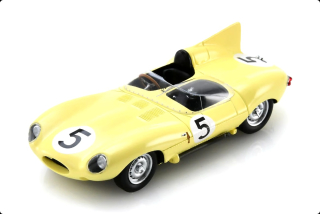 Jaguar D-Type #5 Swaters/ Rousselle 4th 24H Le Mans 1956 1:43 Spark