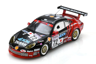 Porsche 996 GT3 RS #72 Nishizawa/ Yogo/ Fukuyama 11th 24H Le Mans 2001 1:43 Spark