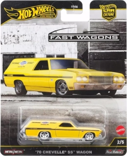 Chevelle SS Wagon yellow 1:64 HotWheels