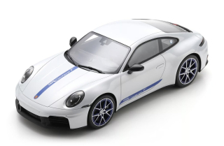 Porsche 911 Carrera T 992.2 ice grey metallic 1:18 Spark