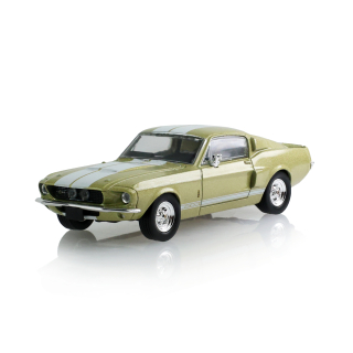 Ford Mustang Shelby GT-500 Fastback 1967 *The Mustang Stampede Series 2* lime gold 1:64 Greenlight