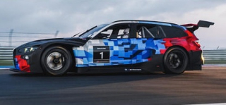BMW M3 GT3 Touring Presentation 1:64 Spark