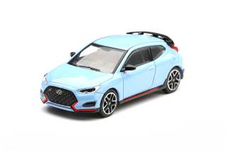 Hyundai Veloster N Performance blue 1:64 Mini GT