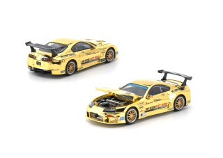 Toyota Top Secret GT300 Supra gold chrome 1:64 Pop Race