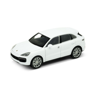 Porsche Cayenne Turbo 2018 white 1:24 Welly
