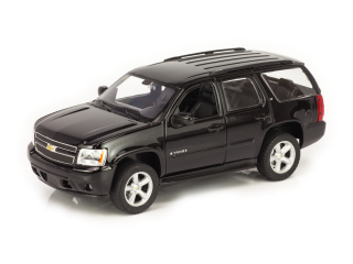 Chevrolet Tahoe 2008 black 1:24 Welly