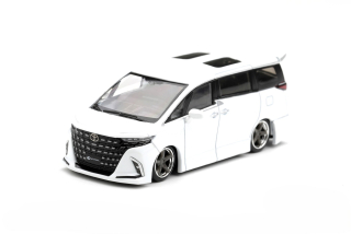 Toyota Alphard 40 Kuhl 2025 white 1:64 Mini GT