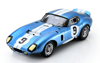 Shelby Cobra Daytona Coupe #9 "Dan"-"Jerry" (Gurney - Grant) 24H Le Mans 1965 1:18 Spark