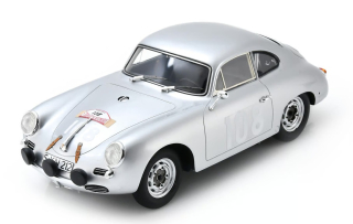 Porsche 356 BT5 1600GS Carrera GT #108 P.-E.Strähle/ H.Linge Winner Tour de Corse 1960 1:18 Spark