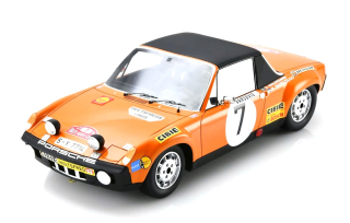 Porsche 914/6 #7 B.Waldegard/ H.Thorszelius 3rd Rallye Monte Carlo 1971 1:18 Spark