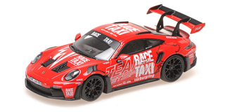 Porsche 911 GT3RS 2024 Getspeed Race Taxi red 1:43 Minichamps