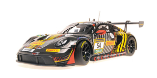 Porsche 911 GT3R Dinamic GT Team #54 Buus/ Hartog/ Sturm/ Cairoli 3rd 24H Nürburgring 2025 1:18 Minichamps