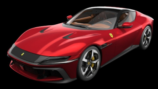 Ferrari 12 Cilindri Model Kit rosso imola 1:8 Pocher