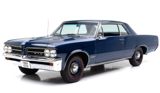 Pontiac GTO 1964 dark blue 1:18 Sun Star