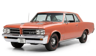 Pontiac GTO 1964 orange 1:18 Sun Star