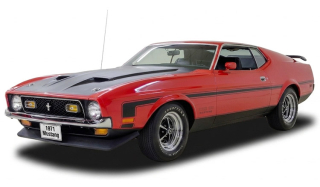 Ford Mustang Boss 351 1971 red 1:18 Sun Star