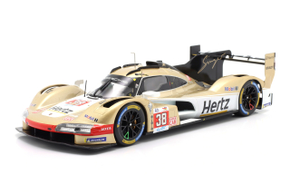 Porsche 963 Hertz Team Jota #38 Rasmussen/ Button/ Hanson 9th 24H Le Mans 2024 1:18 Ixo Models